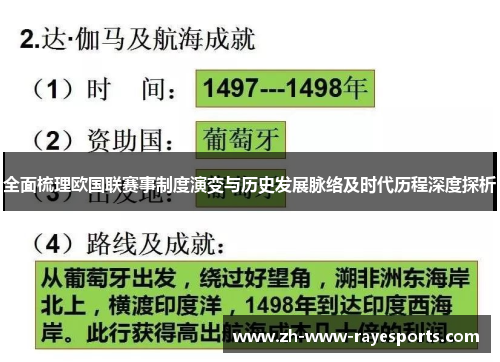 全面梳理欧国联赛事制度演变与历史发展脉络及时代历程深度探析 全面梳理欧国联赛事制度演变与历史发展脉络及时代历程深度探析