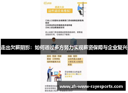 走出欠薪阴影:如何通过多方努力实现薪资保障与企业复兴 走出欠薪阴影:如何通过多方努力实现薪资保障与企业复兴