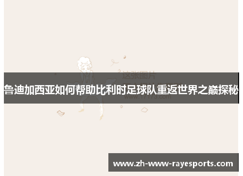 鲁迪加西亚如何帮助比利时足球队重返世界之巅探秘 鲁迪加西亚如何帮助比利时足球队重返世界之巅探秘